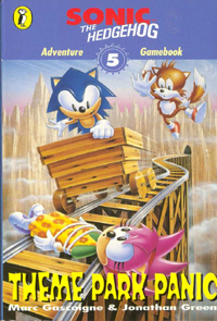 Adventure Gamebook 5- Theme Park Panic Cover