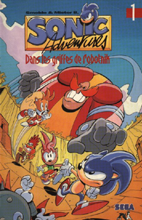 Sonic Adventures: Dans Les Griffes De Robotnik (In the Claws of Robotnik) Cover