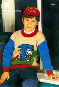 Kiddies Carton Sweater- Sonic The Hedgehog Cover