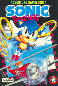 Sonic The Hedgehog -Adventure GameBook 1 Cover