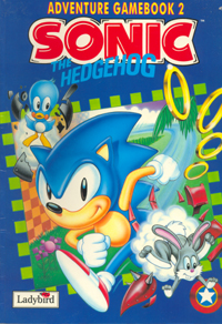 Sonic The Hedgehog -Adventure GameBook 2 Cover