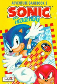 Sonic The Hedgehog -Adventure GameBook 3 Cover