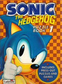 Sonic The Hedgehog -Puzzle Book 1 Cover
